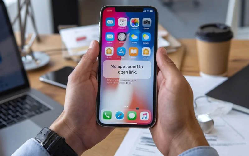No App Found to Open Link